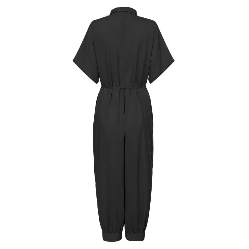 Summer Casual Bodysuits Long Pants