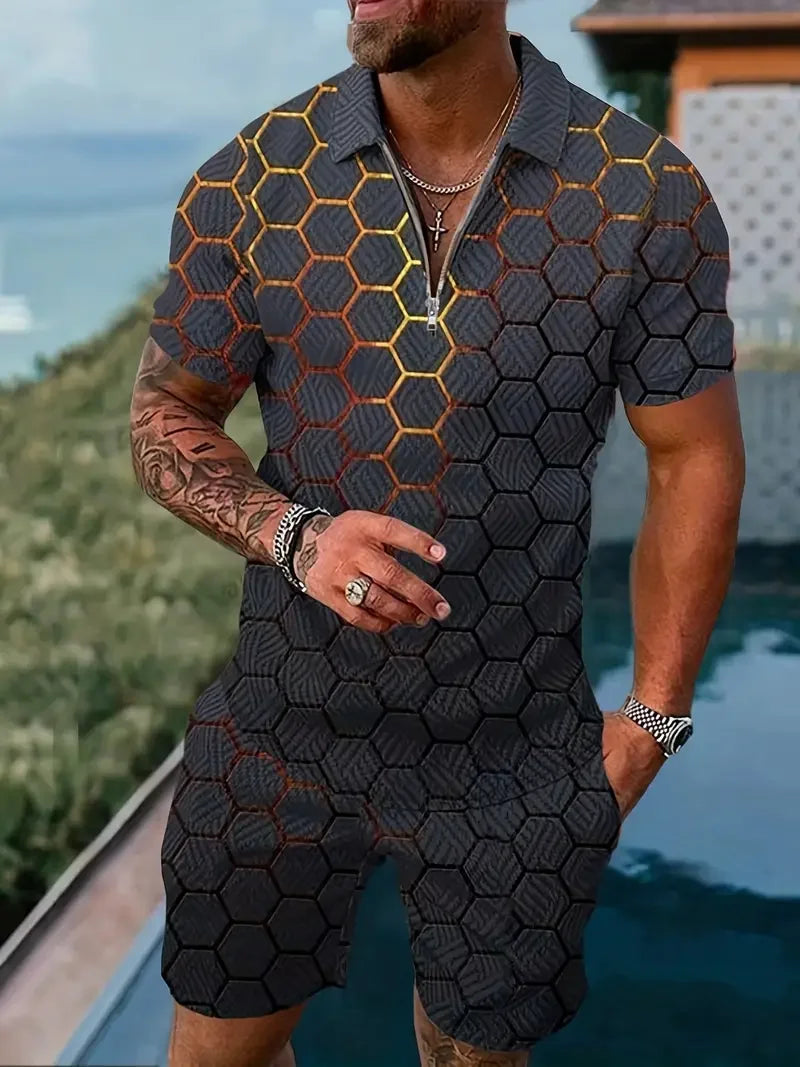 Short Sleeve 2 Piece Outfit
